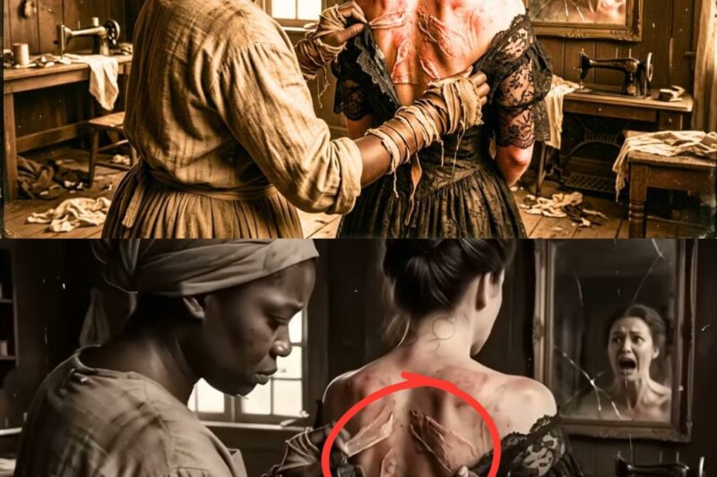 A SINHÁ ROUBOU O VESTIDO RENDADO DA ESCRAVA DE OLHOS TRISTES: QUANDO ELA TIROU, SUA PELE VEIO JUNTO!