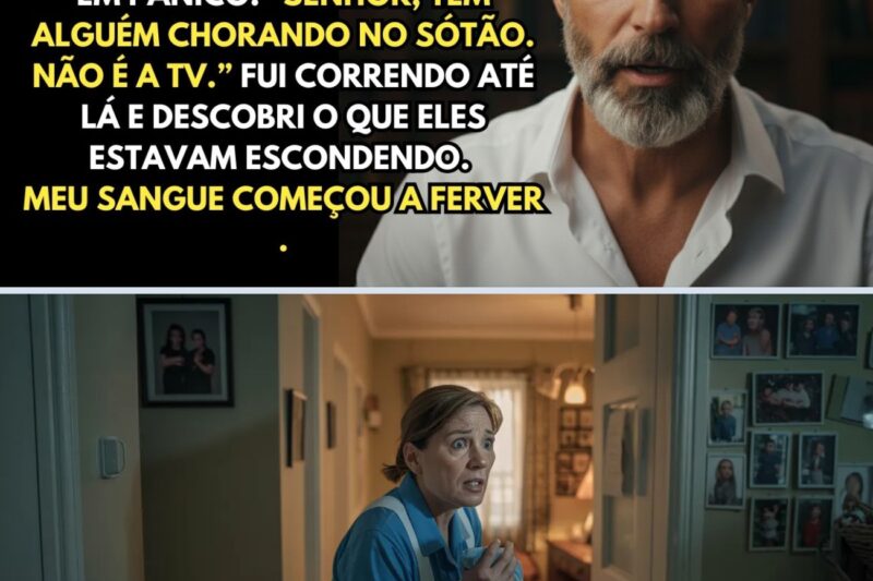 Contratei Uma Faxineira Enquanto Meu Filho Estava Fora. Ela Me Chamou Com a Voz Trêmula