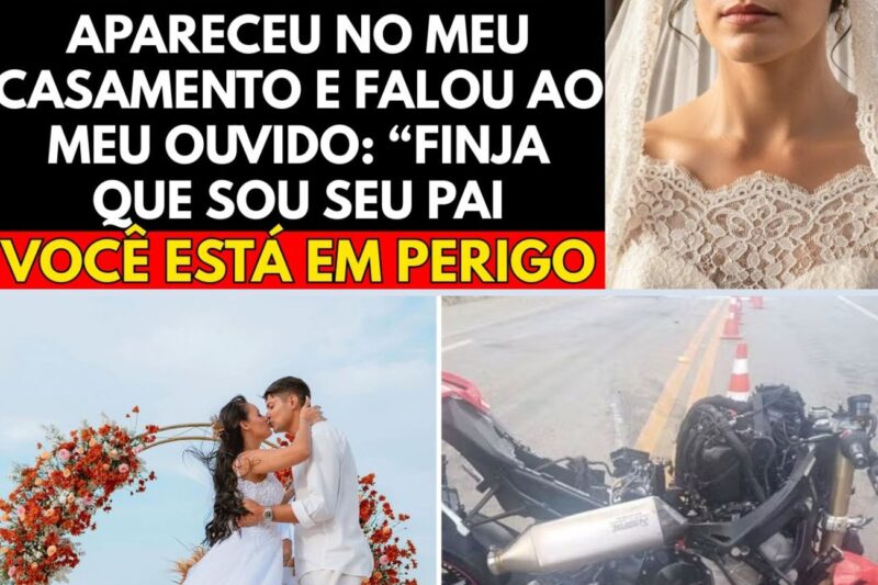 Eu Ajudei Um Motoqueiro Que Se Acidentou, Mas Uma Semana Depois Ele Apareceu No Meu Casamento.