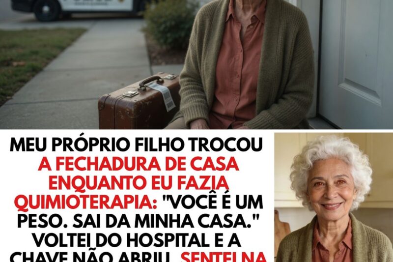 Meu Filho Trocou Minha Fechadura Enquanto Eu Fazia Quimio, Mas Quando Liguei Pro Delegado…