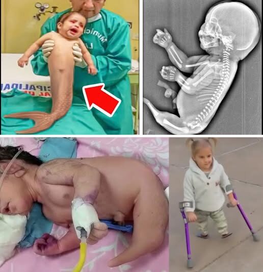 A mãe está em lágrimas quando seu bebê nasce com pernas de sereia, e então ouve o médico dizer algo chocante.