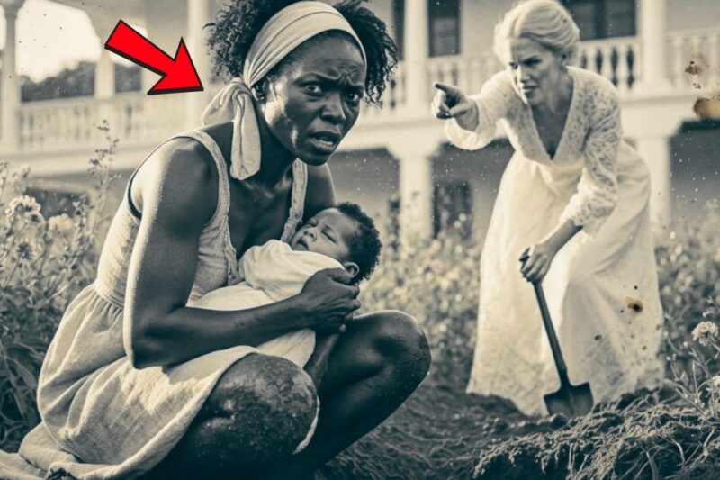 A SINHÁ MANDOU A ESCRAVA ENTERRAR O BEBÊ NO JARDIM — MAS O QUE ACONTECEU NAQUELE DIA MARCOU