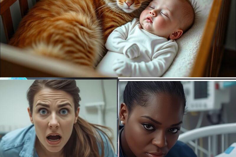 O Gato que se Recusava a Sair do Berço: Como um Gato Laranja Salvou a Vida do Bebê Emma