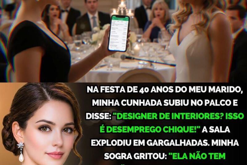Ela me chamou de desempregado na festa… até descobrirem quem pagou por tudo.