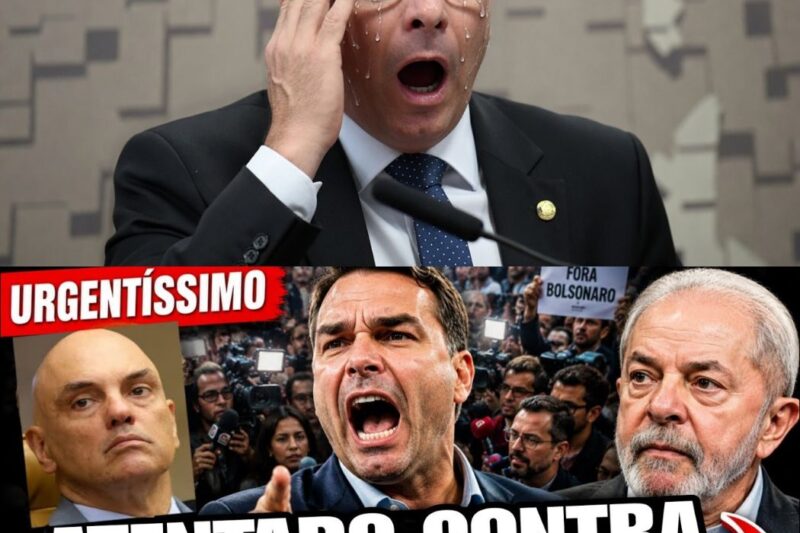 “CRIMINOSO REVELADO: O plano macabro para matar Flávio Bolsonaro que a Polícia do Senado acabou de desbaratar!”