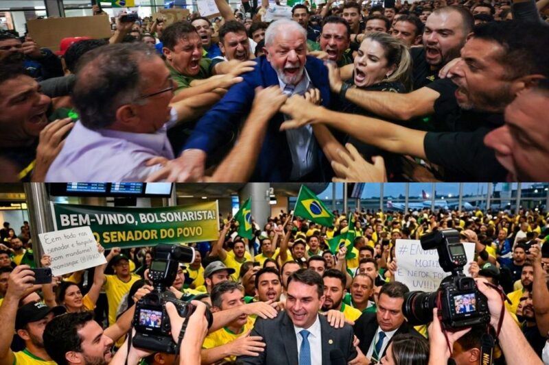 “EXPULSOS PELO POVO!”: Lula e Janja são humilhados e jogados para fora do Aeroporto de Brasília