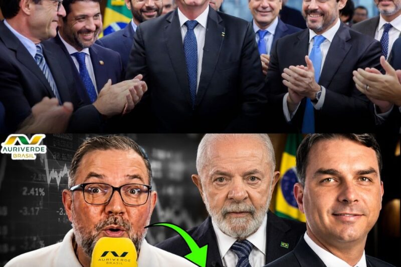 “Empresários voltam a apostar tudo em Flávio Bolsonaro: o retorno surpreendente que muda o jogo político”