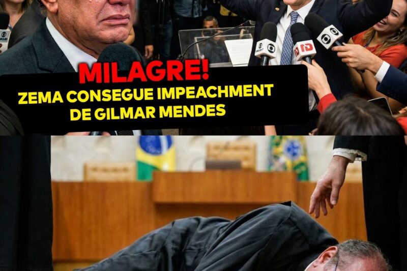 Impeachment chocante: Gilmar Mendes desaba após ouvir a notícia e vai para o hospital em meio à maior tempestade no STF!