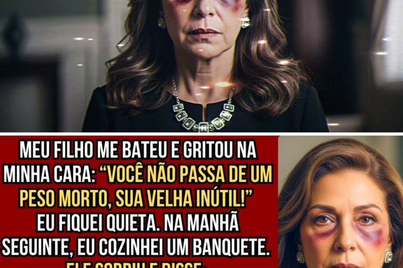Meu filho me bateu e me chamou de peso morto. No café da manhã, tudo mudou…