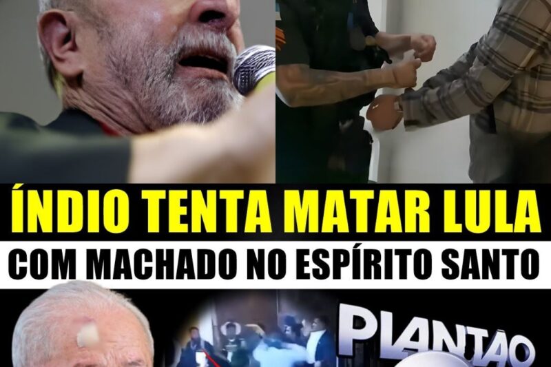 Choque em Espírito Santo: Indígena Causa Tumulto Inesperado e Deixa Todos em Alerta no Evento com Lula!