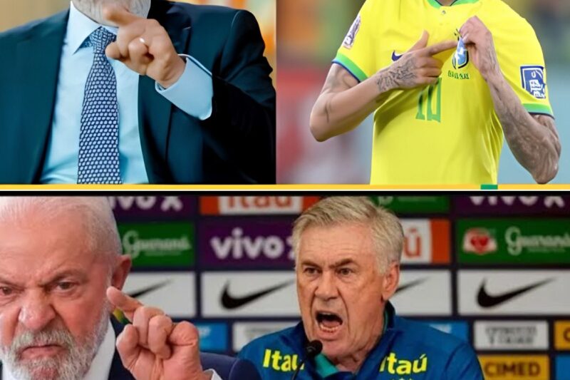 LULA SURTA COM LISTA DE ANCELOTTI! Fontes vazam ligação chocante e ultimato do presidente sobre a Copa de 2026