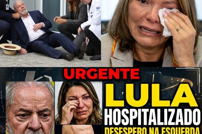 URGENTE! LULA FOI LEVADA ÀS PRESSAS PARA O HOSPITAL! DESESPERO À ESQUERDA! NOVA QUEDA DE LULA NAS SONDAGENS