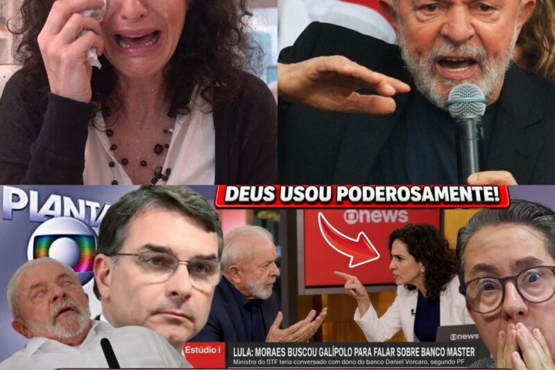 VERGONHA! MALU GASPAR É USADO POR DEUS PARA SILENCIAR LULA LIVE; DEUS MANIFESTOU-SE NO GLOBO