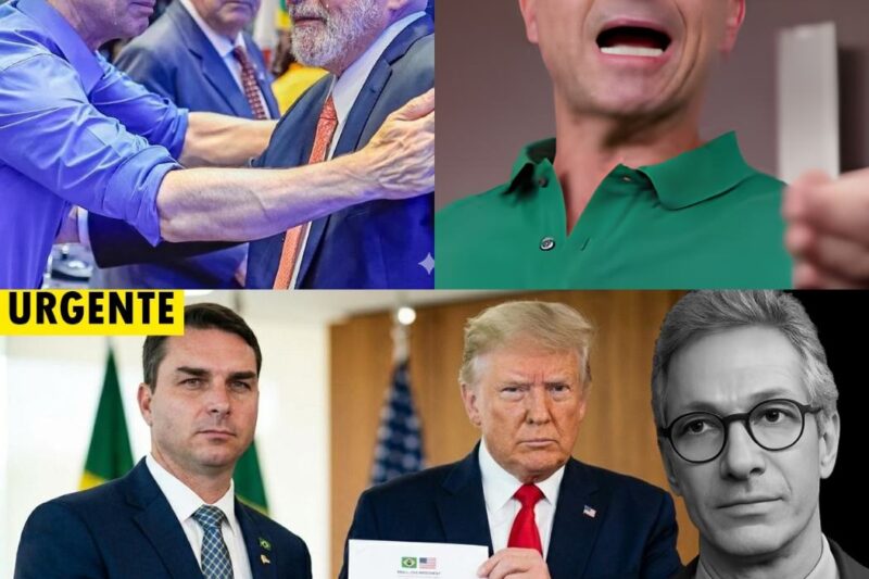 Zema pensou que era o fim para Flávio, mas Trump faz algo que deixa Zema e Lula sem palavras…