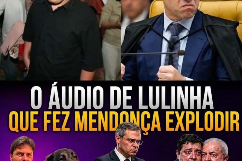 Áudio Explosivo de Lulinha Vazado: Mendonça Já Age para Enfrentá-lo em Meio a Enorme Crise!