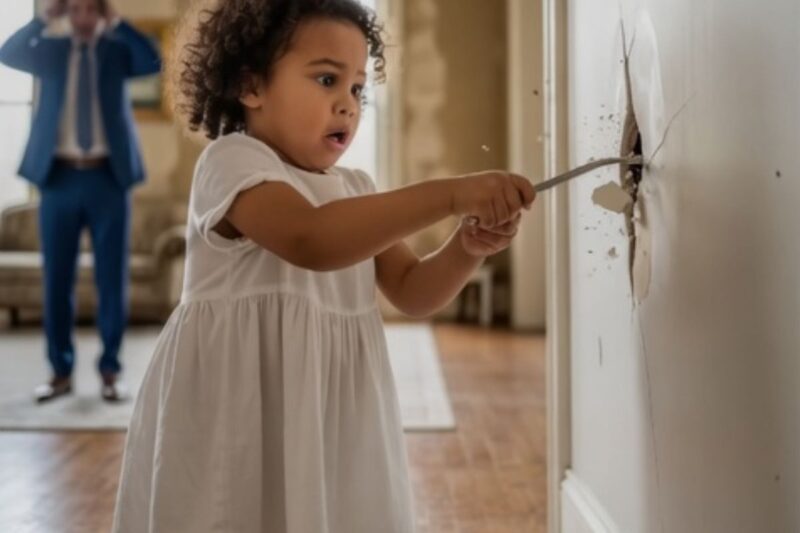 A filha pequena de uma empregada doméstica ouve ruídos estranhos no quarto do bilionário… O que ela encontra lá é chocante.