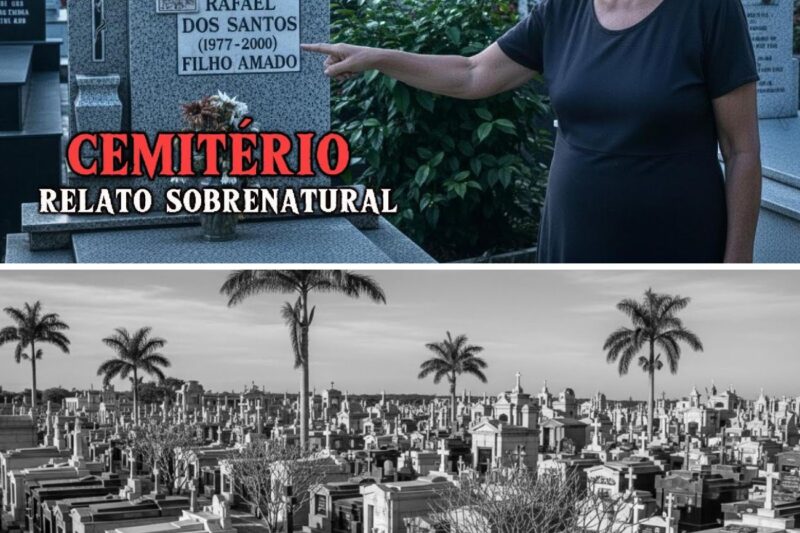 NO DIA DE FINADOS, MÃE LIMPA O TÚMULO DO FILHO… E JURA TER OUVIDO SUA VOZ! | História de Terror Real