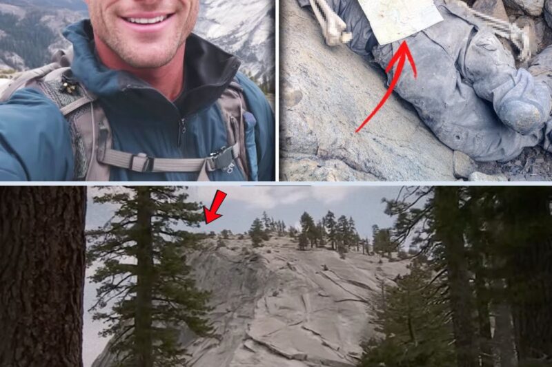 Excursionista desapareceu em Yosemite – encontrado 4 anos depois com um mapa escondido no peito…