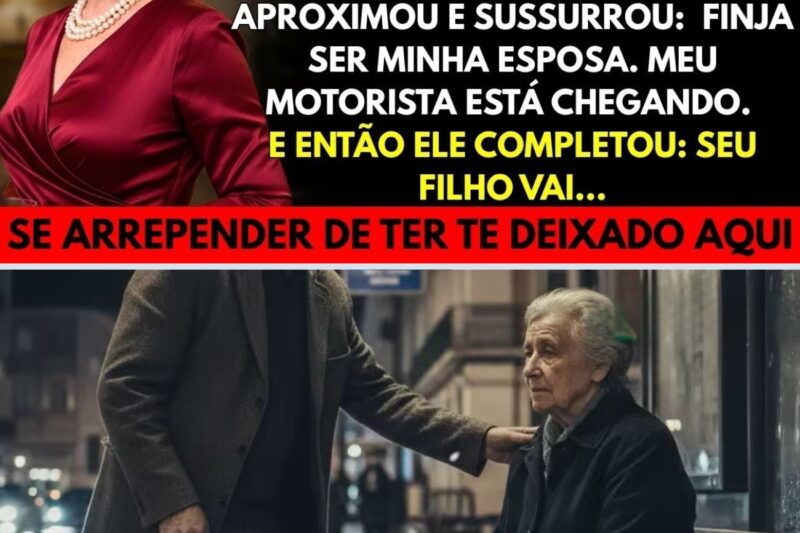 Meu filho me abandonou num ponto de ônibus… até que um homem cego se aproximou
