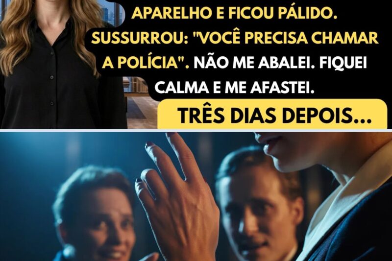 “Chame a polícia agora!” Sussurrou meu amigo quando viu o relógio que meu marido me deu…