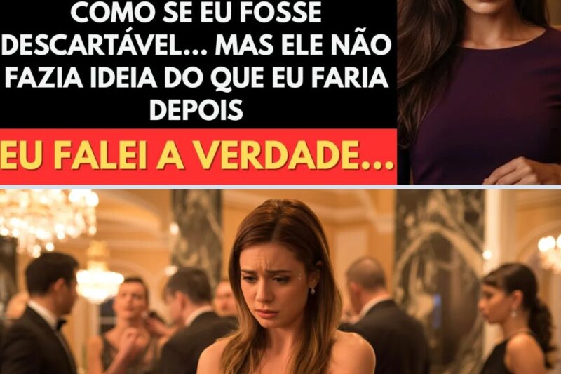 Meu Noivo Me Desprezou Na Frente Dos Amigos Ricos E Disse Que Eu Era Uma Garota De Aluguel — Eu