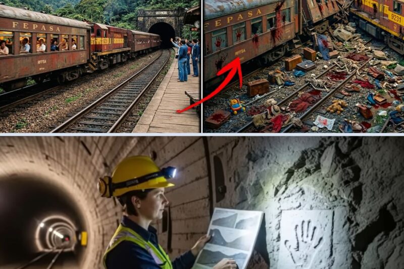Trem Com 95 Passageiros Sumiu Num Túnel Na Serra Do Mar Em 1981 — Drone Filmou Algo No Escuro