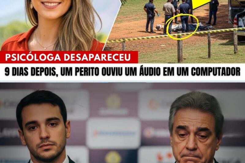 Psicóloga desapareceu dormindo em casa. 9 dias depois, um perito ouviu algo no computador da polícia