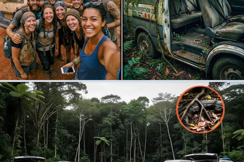 Van Com 9 Mochileiros Sumiu Na Transamazônica Em 2015 —8 Anos Depois Achada Na Mata Com Todos Cintos