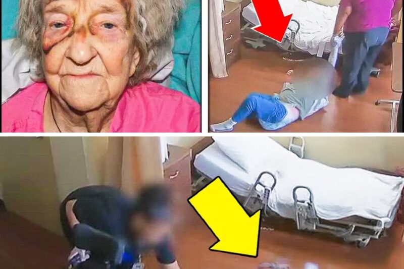 Avó cai constantemente da cadeira de rodas; família instala câmera e faz descoberta chocante.