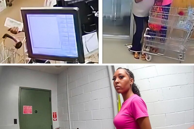A empacotadora paga as compras da avó — e então o gerente a chama para a sala dela.