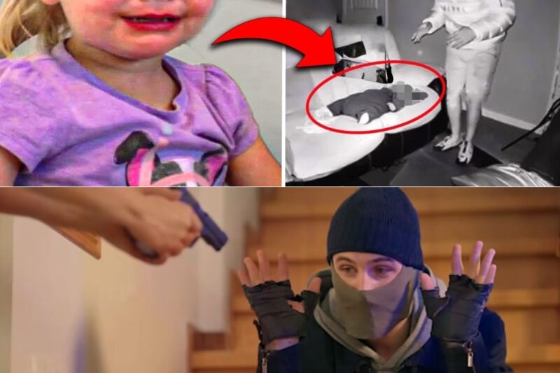 A filha dela não queria mais visitar a avó. Então a mãe instalou uma câmera escondida!
