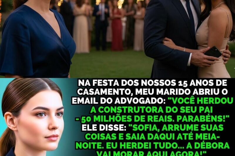 Meu Marido Herdou 50 Milhões Na Nossa Festa De 15 Anos E Me Expulsou. Em 24 Horas, Ele Perdeu Tudo – YouTube