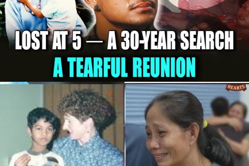 Menino Perdido em Mercado nas Filipinas Volta Após 30 Anos e Encontra a Mãe que Nunca Esqueceu Dele!