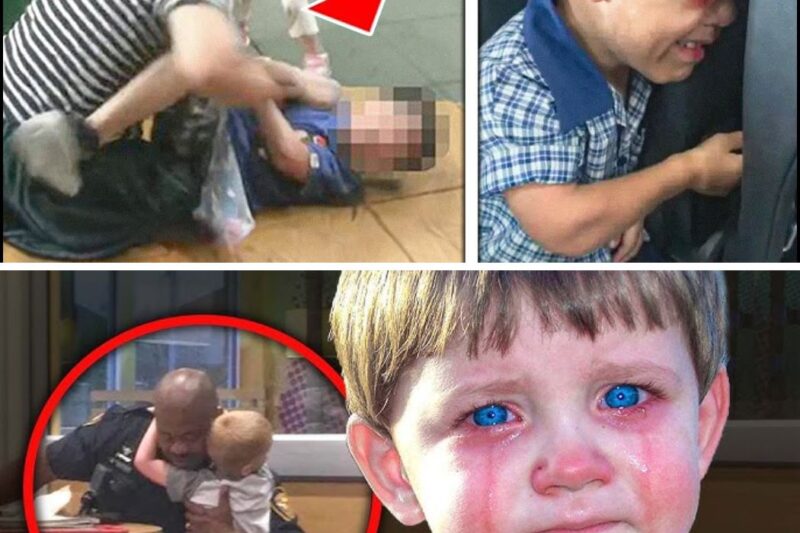 “Menino enfrenta dificuldades diárias no refeitório da escola e chora quando a merendeira faz isso. “