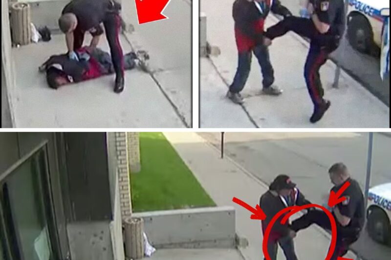 Homem sem-teto é tratado como lixo pela polícia, e então isso acontece.
