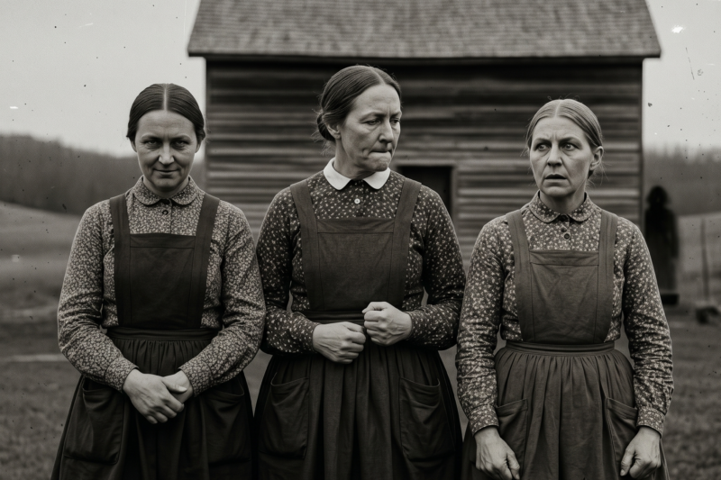 As Irmãs Apalaches Malvadas Demais para os Livros de História: Martha, Clara e June (21 anos)