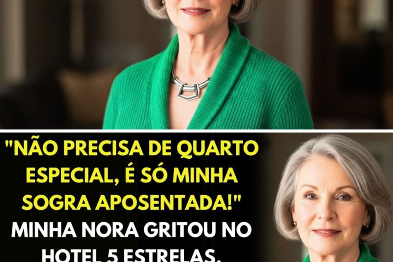 Minha Nora Disse: “É Só Uma Aposentada Simples, Coloca Ela Num Quarto Qualquer!” Mas Quando O…