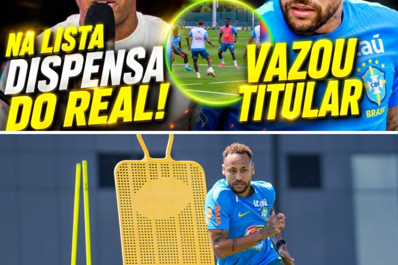 INSANO! NEYMAR VAZOU COMO TITULAR NA SELEÇÃO, RODRYGO DISPENSADO PELO REAL E O CAOS NO MUNDIAL EXPLODE!
