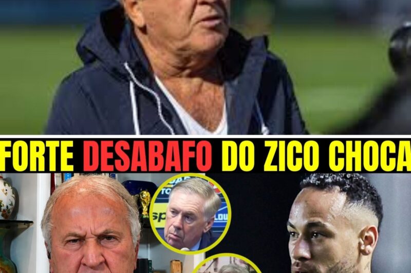 Zico Detona a Seleção Brasileira Após o Jogo: “Faltou Raça, Pressão e Vontade de Humilhar!” – O que Ele Disse Vai Gerar Polêmica Enorme!