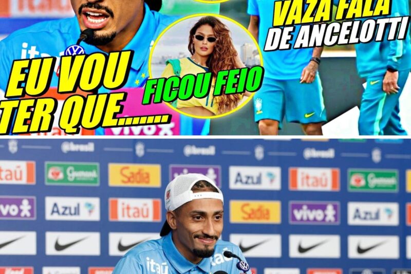 Raphinha Explode e Faz Ameaça: Vai Abandonar a Copa? Ancelotti Indica Neymar e Novidades Bombásticas na Seleção!