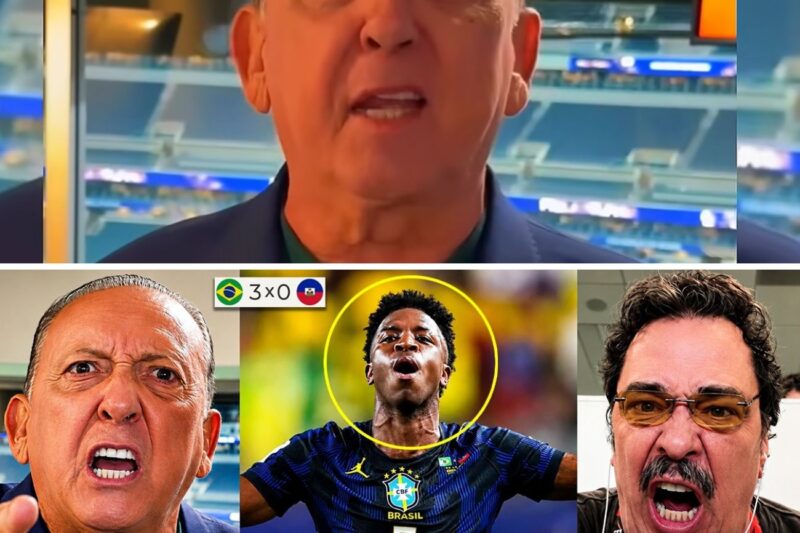 BRASIL GOLEIA HAITI POR 3-0 MAS GALVÃO E CASAGRANDE DETONAM A SELEÇÃO: “NÃO VAI LONGE ASSIM!”