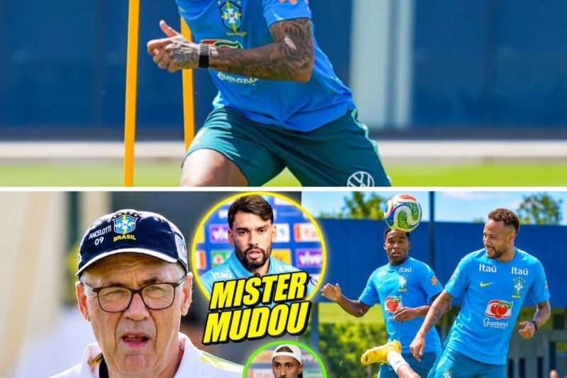 NEYMAR VOLTOU! ANCELOTTI DEFINE TITULAR E ENDICK NA VAGA DE RAPHINHA? BOMBA NA SELEÇÃO!