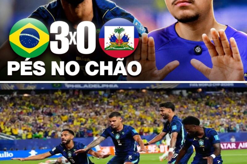 SEM EMPOLGAÇÃO: ANÁLISE E NOTAS DE BRASIL 3X0 HAITI – OBRIGAÇÃO CUMPRIDA, MAS…