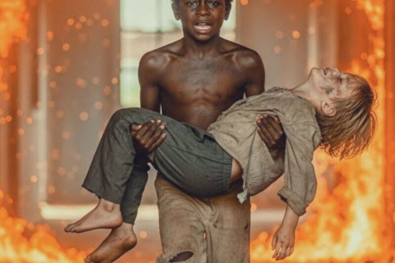 O MENINO QUE ENTROU NO INCÊNDIO PARA SALVAR O FILHO DO FEITOR — 15 ANOS DEPOIS ELE…