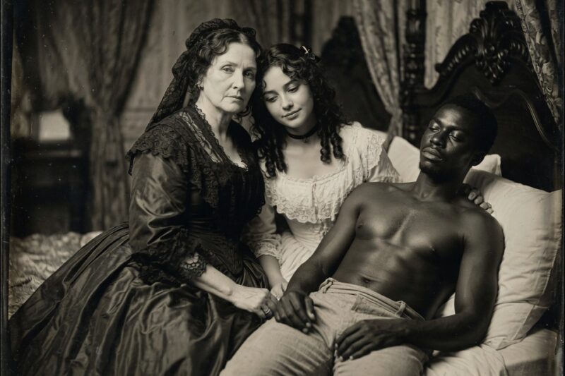 Nos verões úmidos da Louisiana na década de 1830, duas mulheres compartilhavam mais do que sangue — compartilhavam um segredo que condenaria ambas: um escravo cuja força silenciosa havia conquistado seus corações e destruído sua família.