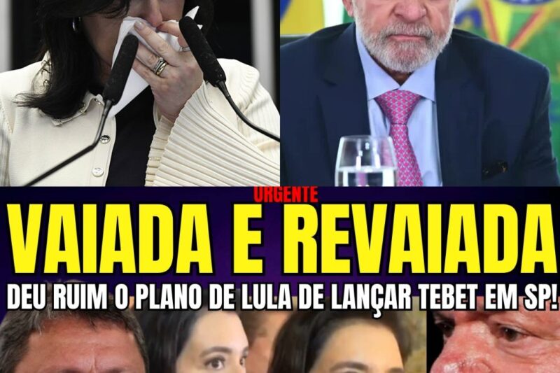 EXCLUSIVO: Simone Tebet Vive Momento de Rejeição Histórica em Casa e Traz Alerta Vermelho para os Planos de Lula em São Paulo