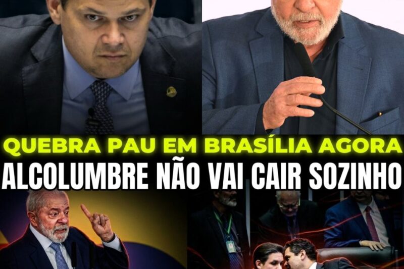BOMBA! IMPEACHMENT DE LULA DA SILVA! ALCOLUMBRE FAZ BRASÍLIA TREMER! STF EM ALERTA