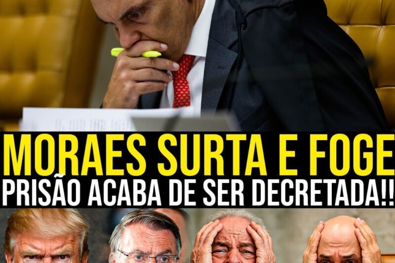 EXCLUSIVO: Ordem Judicial Inesperada Abala Alexandre de Moraes e Gera Fuga Dramática – Lei Magnitsky Coloca Tudo em Xeque!