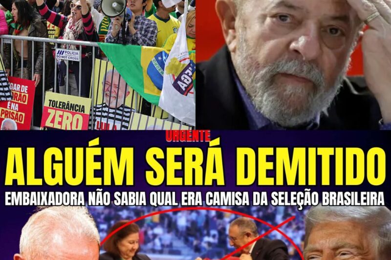 Escândalo Diplomático Chocante: Embaixadora Brasileira nos EUA Entrega Camisa Errada da Seleção e Causa Enorme Constrangimento Internacional!