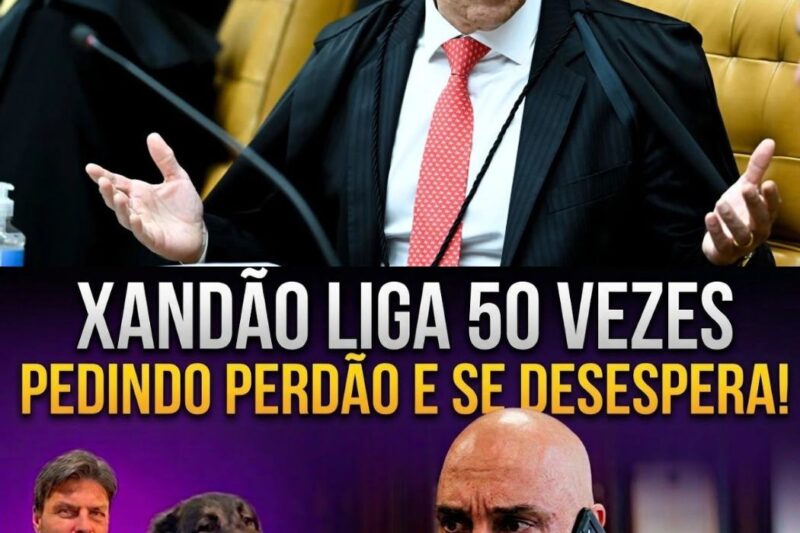 Xandão em Crise Total: Desespero ao Ligar 50 Vezes por Perdão e Ser Ignorado!